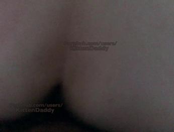 Громкий любительский белый снежный кролик выебал задницу - KittenDaddy