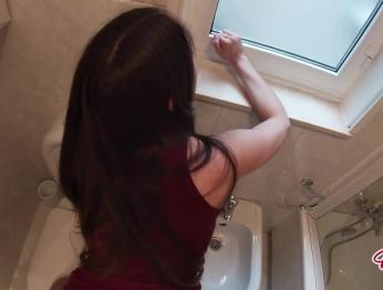 Она никогда не сможет устоять перед быстрым кремпаем, прежде чем идти на работу