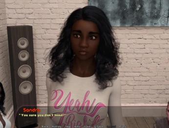 Haley Story - быстро трахнули Sandra в ванной