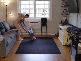 PAWG услуги обнаженной горничной | Домашнее рабство жены фетлайф